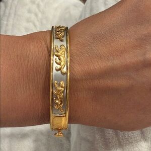 Source Unknown Gold and Silver Bracelet